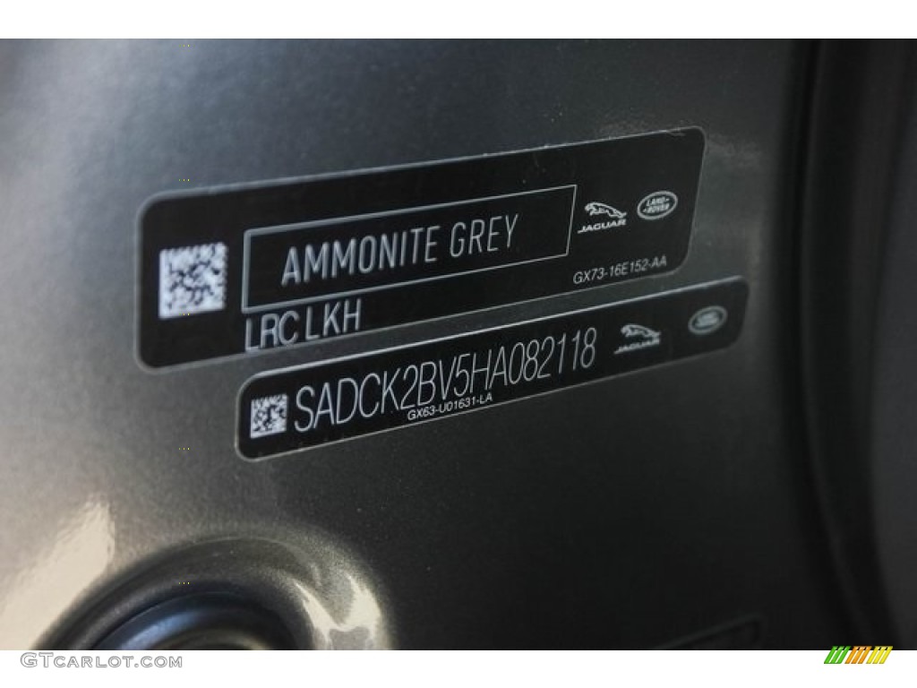 2017 F-PACE 35t AWD Prestige - Ammonite Grey / Light Oyster w/Pistachio photo #46