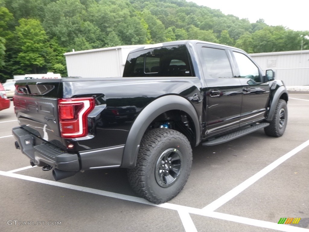 2018 F150 SVT Raptor SuperCrew 4x4 - Shadow Black / Raptor Black/Orange Accent photo #2