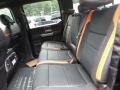 Raptor Black/Orange Accent Rear Seat Photo for 2018 Ford F150 #128732029