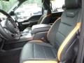 2018 Ford F150 Raptor Black/Orange Accent Interior Front Seat Photo