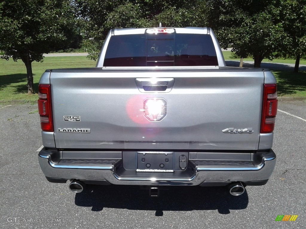 2019 1500 Laramie Crew Cab 4x4 - Billett Silver Metallic / Black photo #7