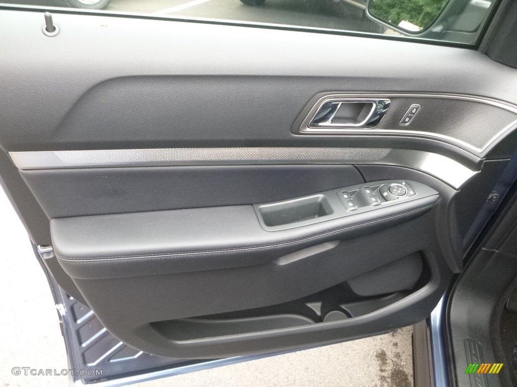 2018 Explorer XLT 4WD - Blue Metallic / Ebony Black photo #11