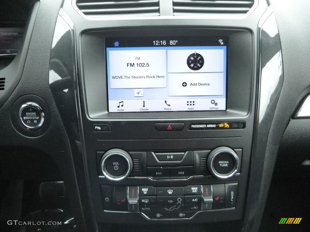 2018 Explorer XLT 4WD - Blue Metallic / Ebony Black photo #14