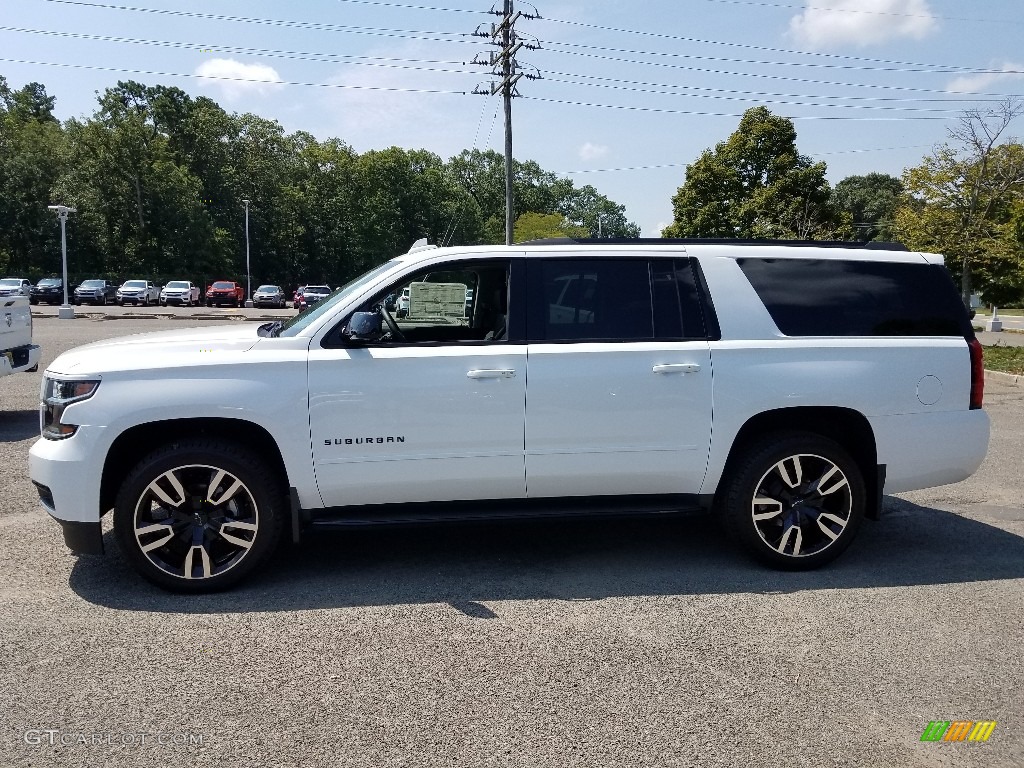 Summit White 2019 Chevrolet Suburban Premier 4WD Exterior Photo #128733824