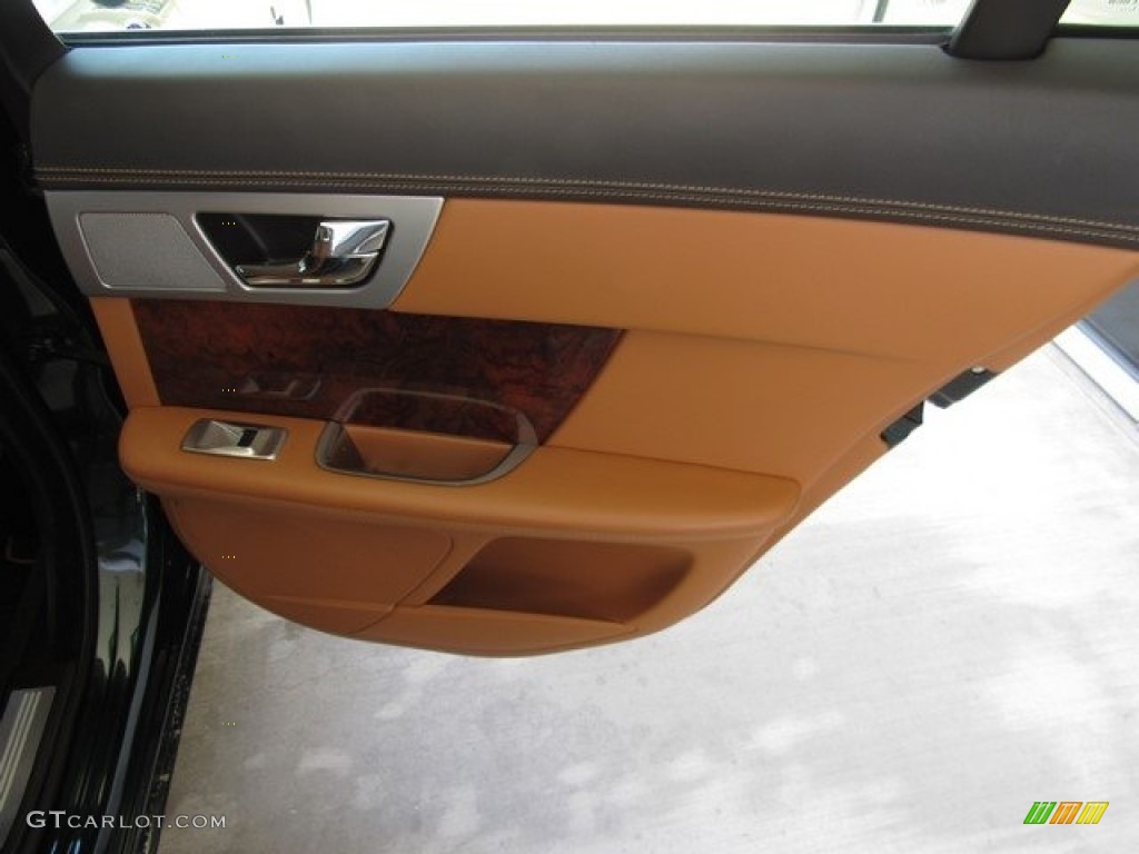 2012 XF Portfolio - British Racing Green Metallic / London Tan/Warm Charcoal photo #22