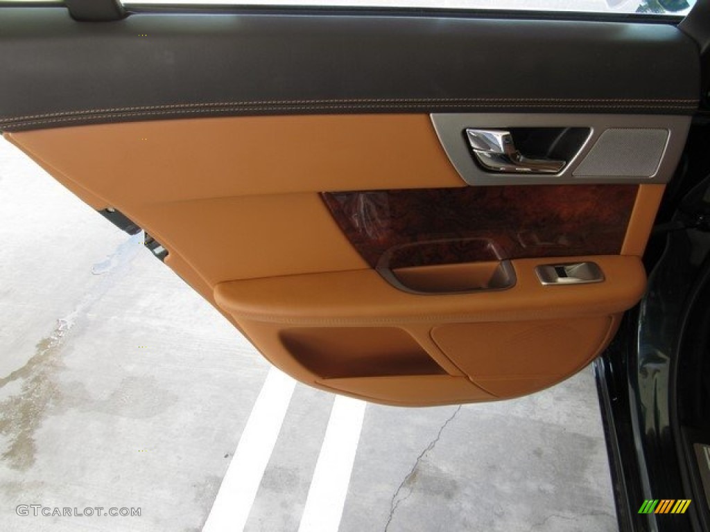 2012 XF Portfolio - British Racing Green Metallic / London Tan/Warm Charcoal photo #23
