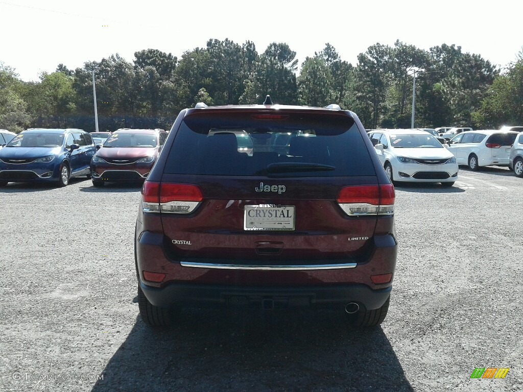 2018 Grand Cherokee Limited - Velvet Red Pearl / Black photo #4