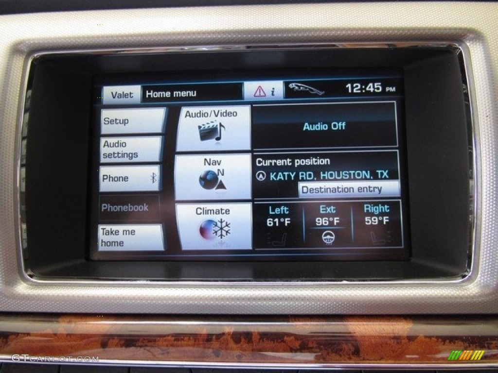 2012 XF Portfolio - British Racing Green Metallic / London Tan/Warm Charcoal photo #30