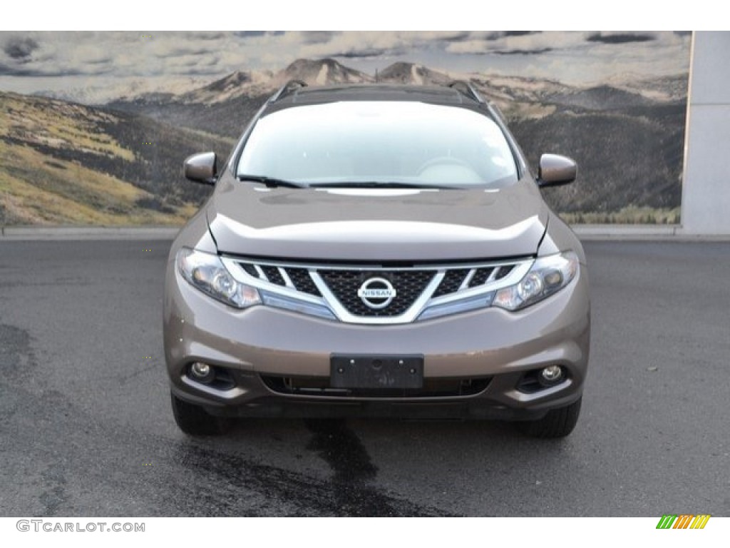 2012 Murano SL AWD - Tinted Bronze / Beige photo #8