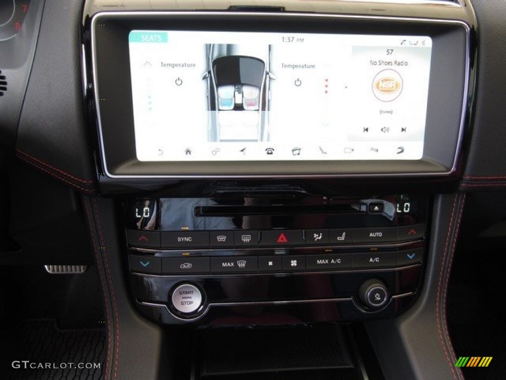 2019 Jaguar F-PACE S AWD Controls Photo #128735633
