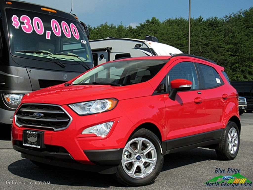 2018 EcoSport SE - Race Red / Ebony Black photo #1