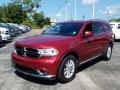Deep Cherry Red Crystal Pearl 2014 Dodge Durango SXT