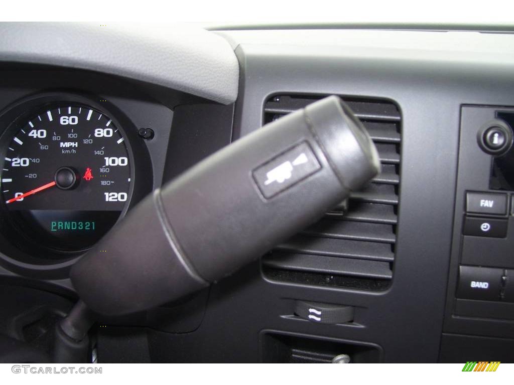 2008 Silverado 1500 Work Truck Regular Cab - Black / Dark Titanium photo #25