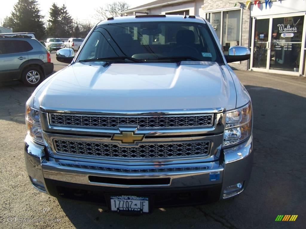 2008 Silverado 3500HD LT Crew Cab Chassis Car Hauler - Summit White / Ebony photo #3