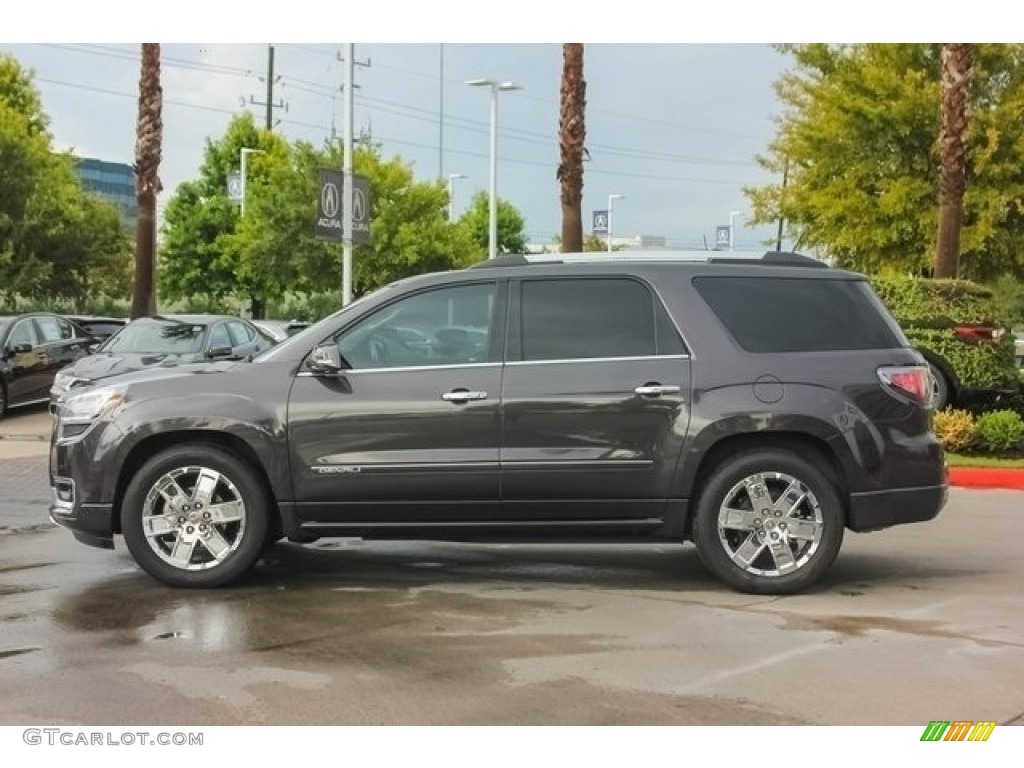 2013 Acadia Denali - Cyber Gray Metallic / Ebony photo #4