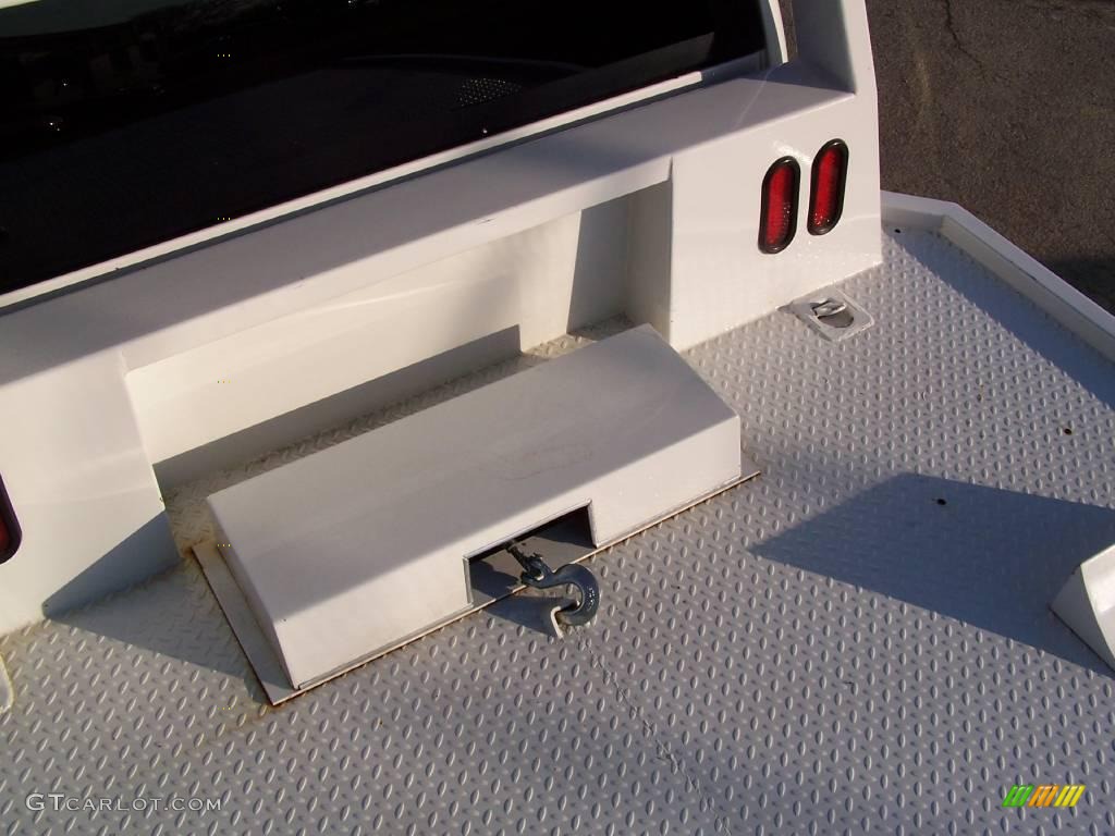 2008 Silverado 3500HD LT Crew Cab Chassis Car Hauler - Summit White / Ebony photo #11
