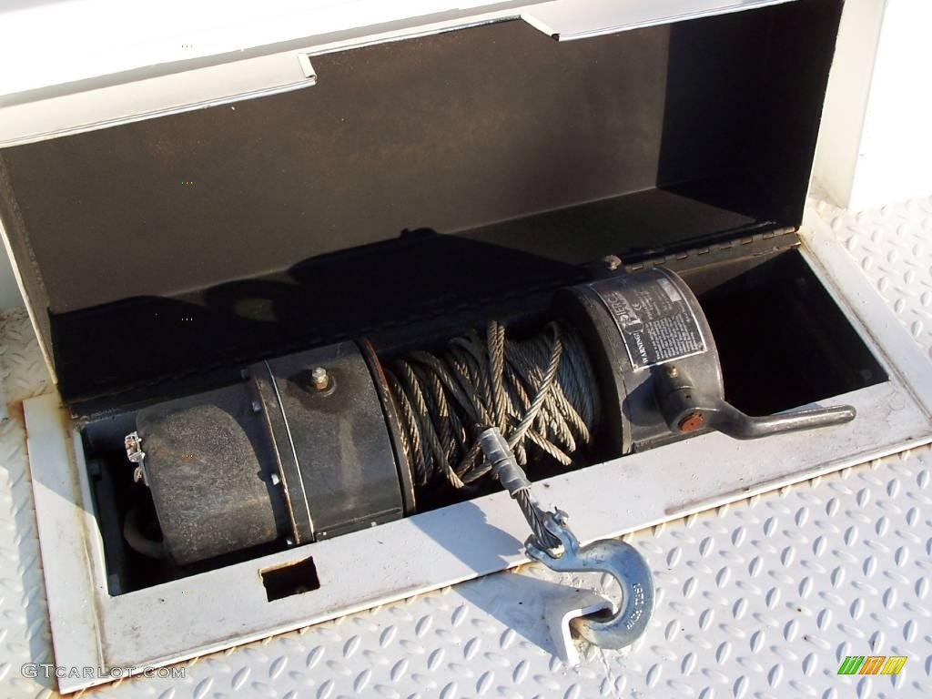 2008 Silverado 3500HD LT Crew Cab Chassis Car Hauler - Summit White / Ebony photo #12