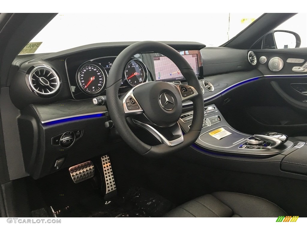 2018 E 400 Coupe - Black / Black photo #4