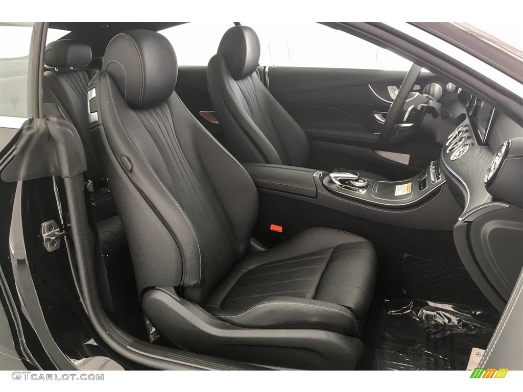 2018 E 400 Coupe - Black / Black photo #5