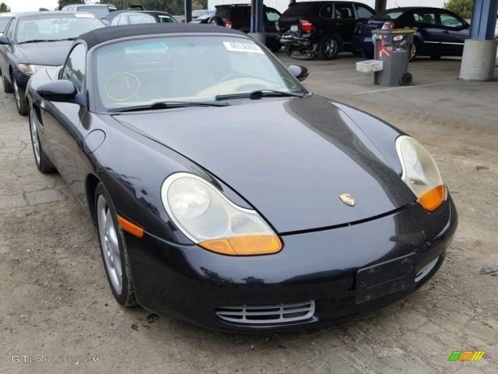 2002 Boxster  - Black / Savanna Beige photo #1