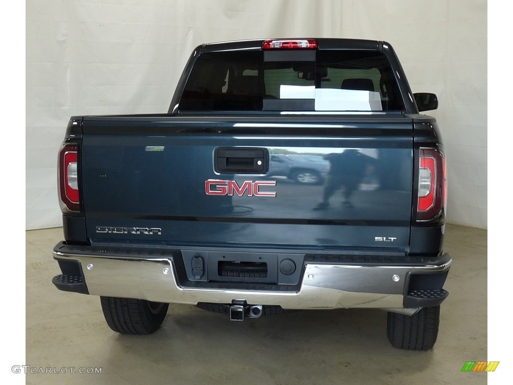 2018 Sierra 1500 SLT Crew Cab 4WD - Dark Slate Metallic / Cocoa/­Dune photo #3