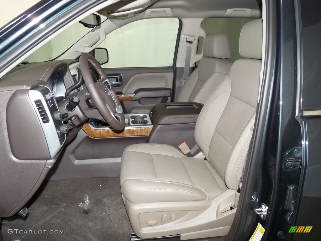 2018 Sierra 1500 SLT Crew Cab 4WD - Dark Slate Metallic / Cocoa/­Dune photo #6