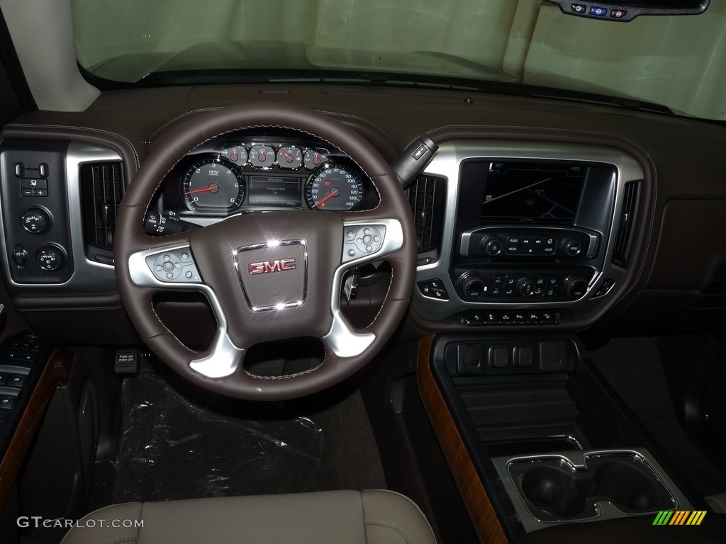 2018 Sierra 1500 SLT Crew Cab 4WD - Dark Slate Metallic / Cocoa/­Dune photo #8