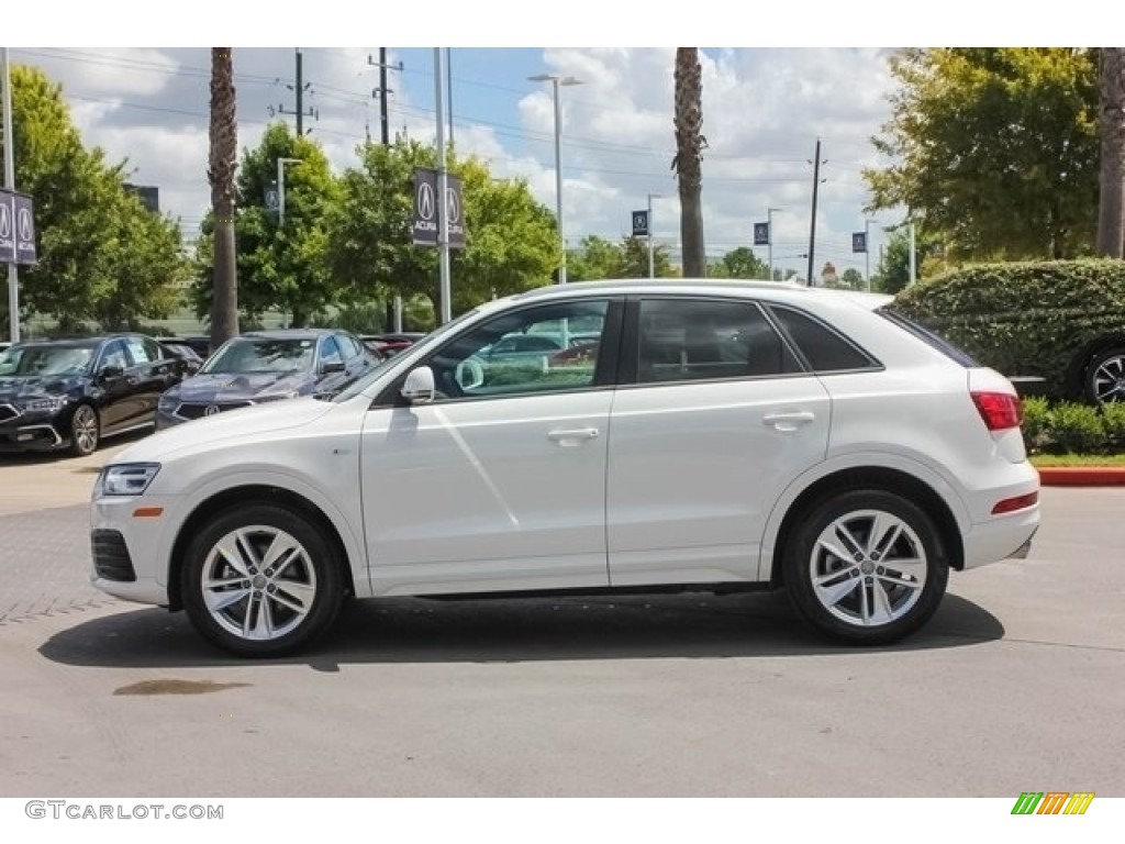 Cortina White 2018 Audi Q3 2.0 TFSI Premium Exterior Photo #128740128