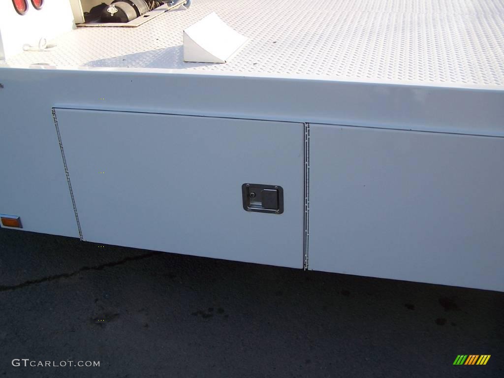 2008 Silverado 3500HD LT Crew Cab Chassis Car Hauler - Summit White / Ebony photo #17