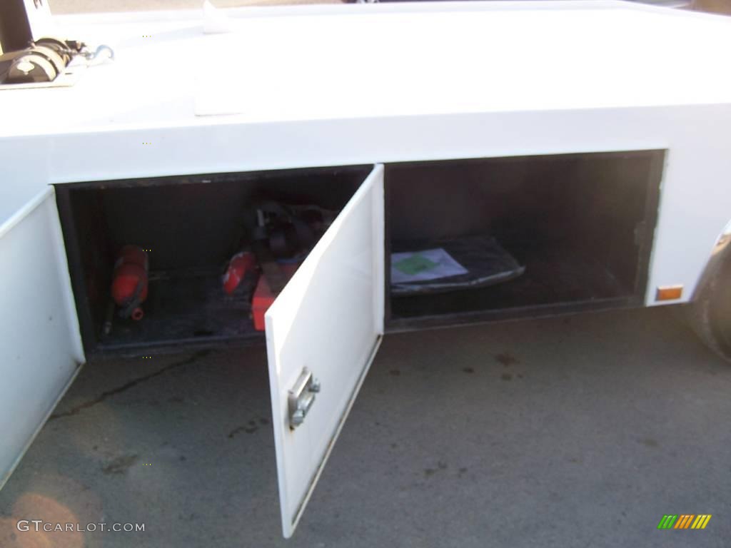 2008 Silverado 3500HD LT Crew Cab Chassis Car Hauler - Summit White / Ebony photo #18