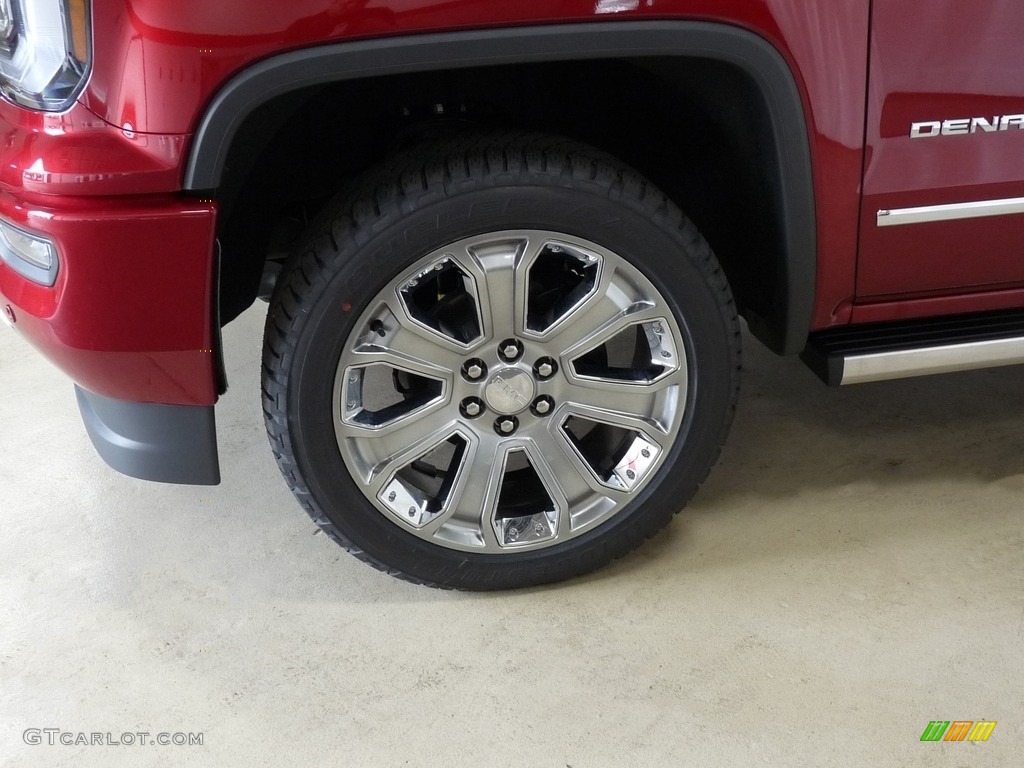 2018 Sierra 1500 Denali Crew Cab 4WD - Red Quartz Tintcoat / Cocoa/­Dark Sand photo #5