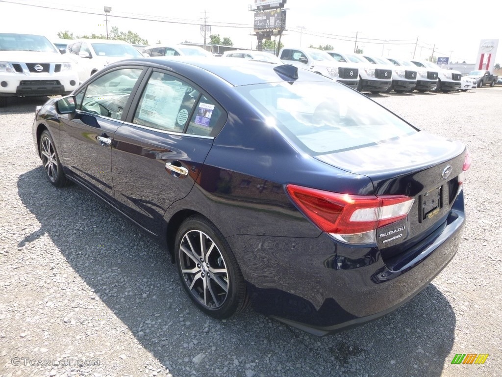 2019 Impreza 2.0i Limited 4-Door - Dark Blue Pearl / Ivory photo #6