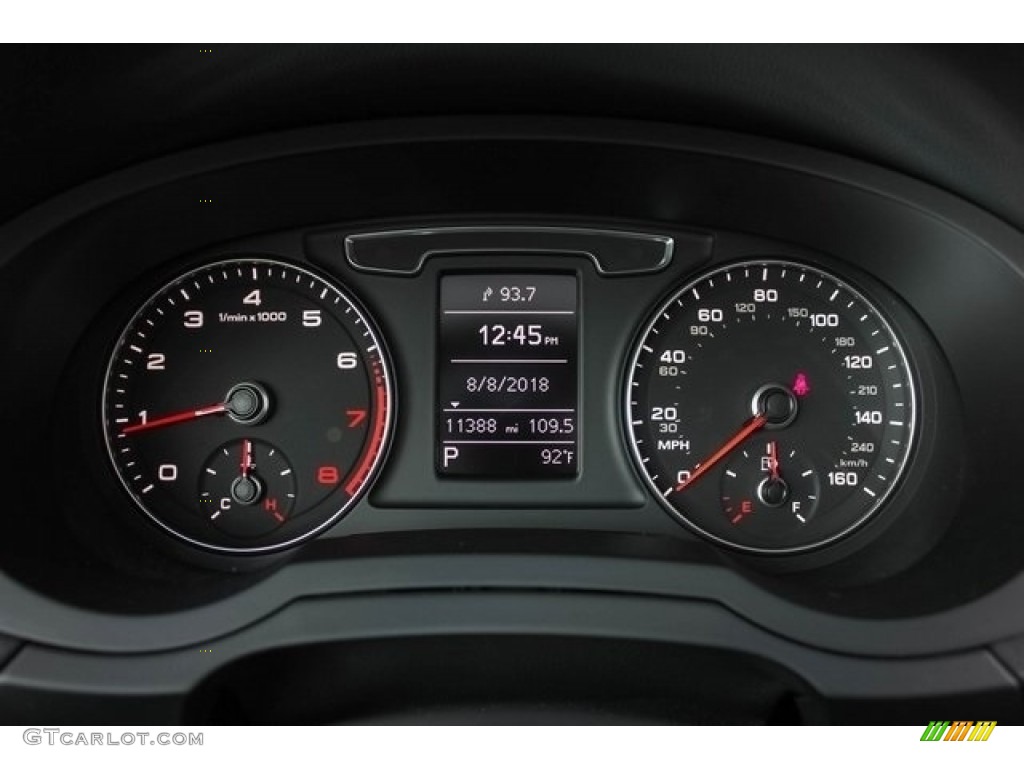 2018 Audi Q3 2.0 TFSI Premium Gauges Photo #128740653