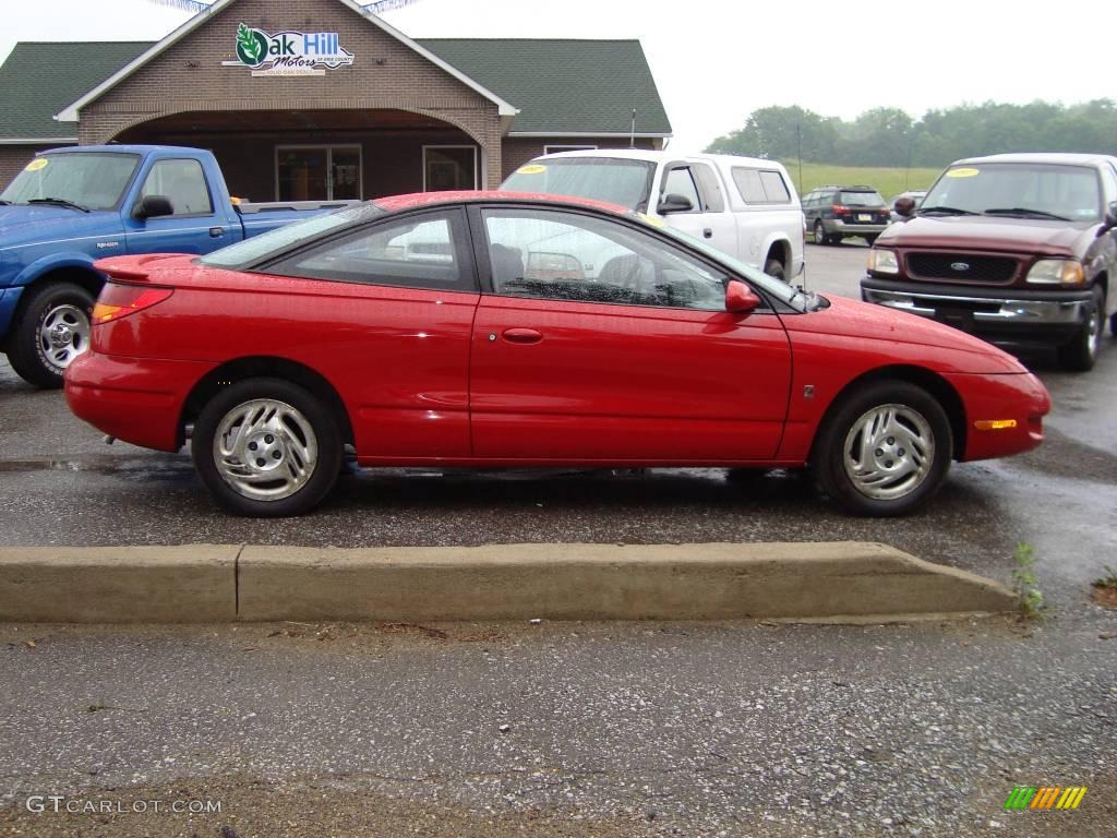 1997 S Series SC2 Coupe - Medium Red / Gray photo #1