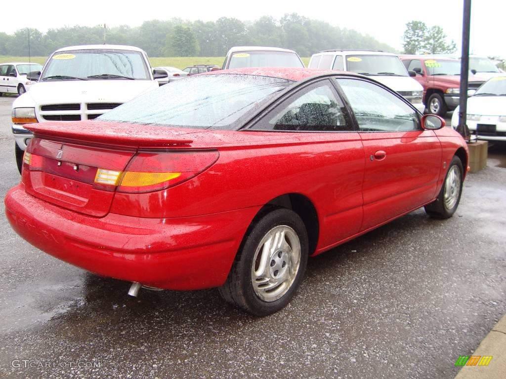 1997 S Series SC2 Coupe - Medium Red / Gray photo #3