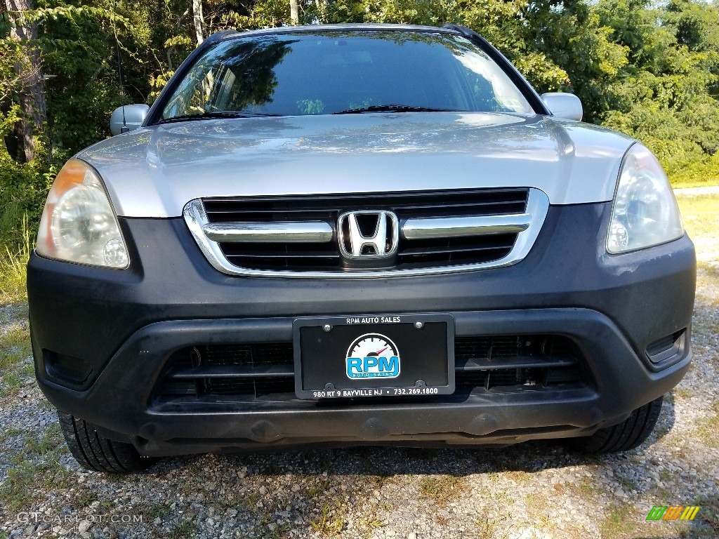 2003 CR-V EX 4WD - Satin Silver Metallic / Black photo #2