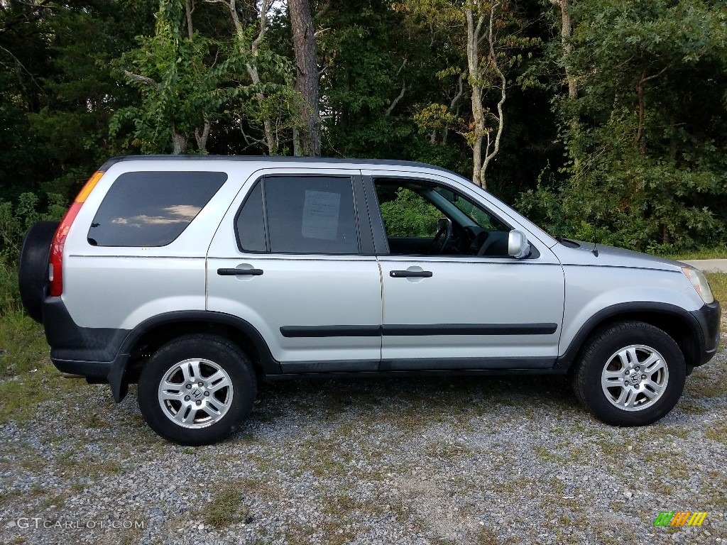 2003 CR-V EX 4WD - Satin Silver Metallic / Black photo #4