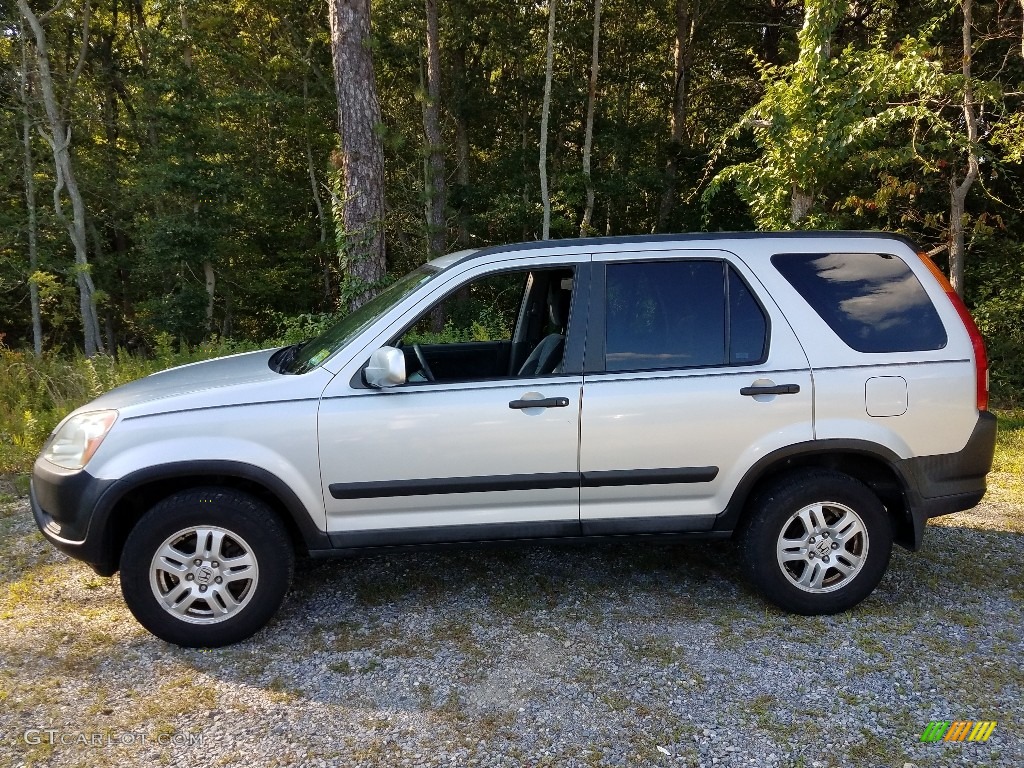 2003 CR-V EX 4WD - Satin Silver Metallic / Black photo #5