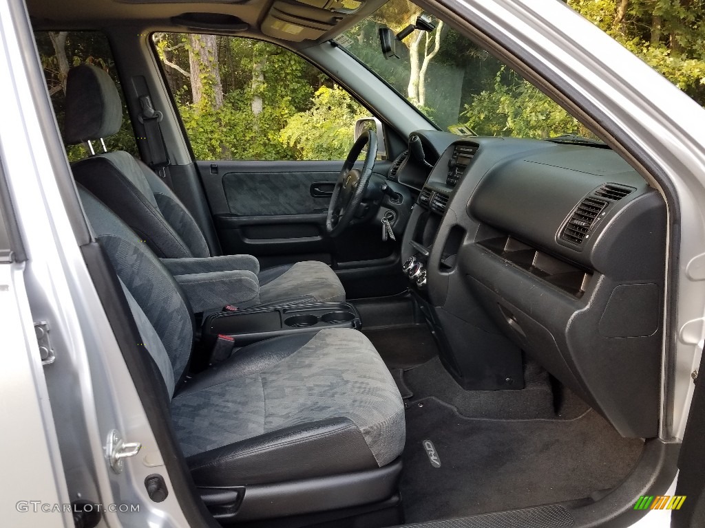 2003 CR-V EX 4WD - Satin Silver Metallic / Black photo #11