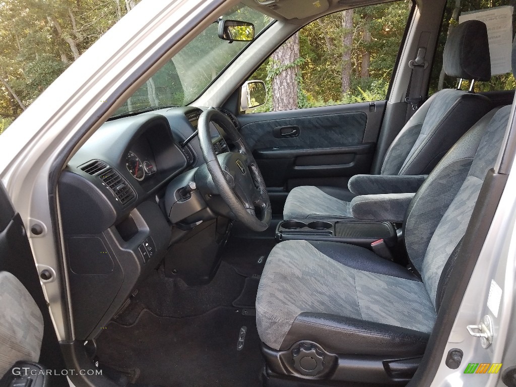 2003 CR-V EX 4WD - Satin Silver Metallic / Black photo #15
