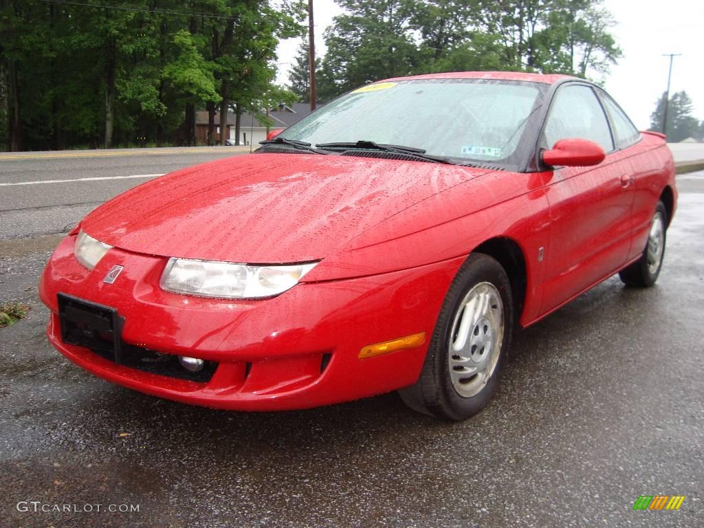 1997 S Series SC2 Coupe - Medium Red / Gray photo #6