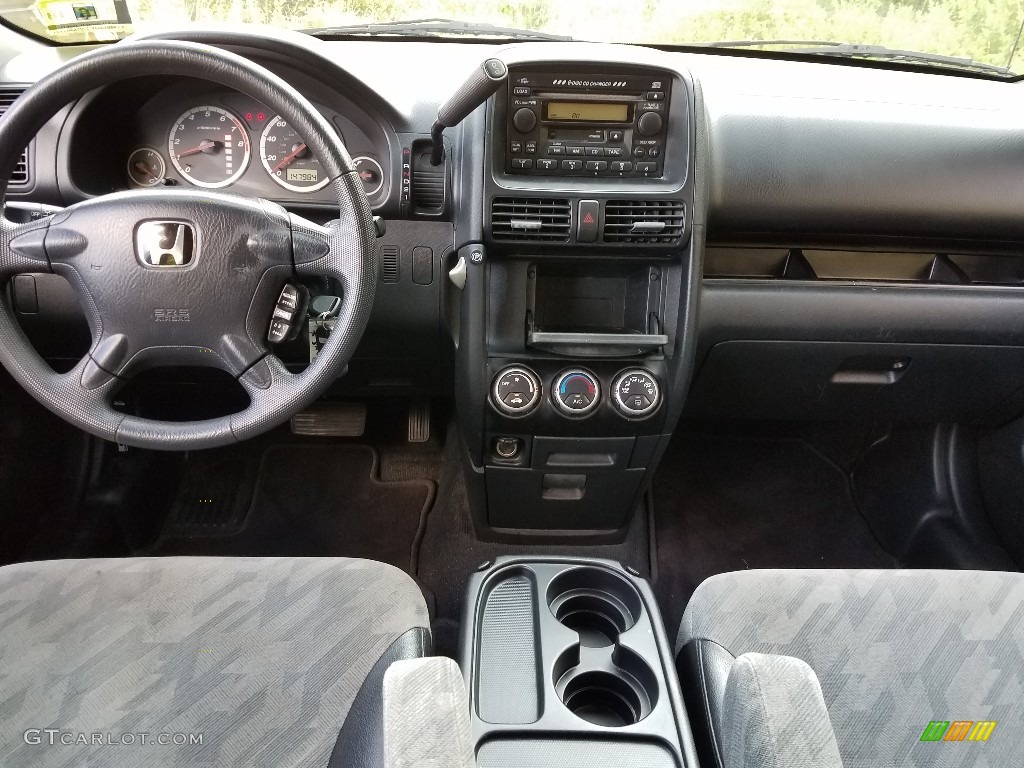 2003 CR-V EX 4WD - Satin Silver Metallic / Black photo #22