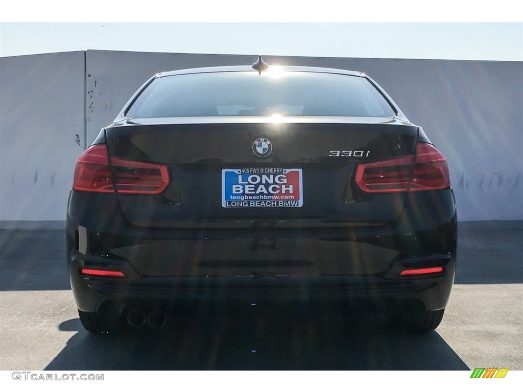 2018 3 Series 330i Sedan - Jet Black / Black photo #3