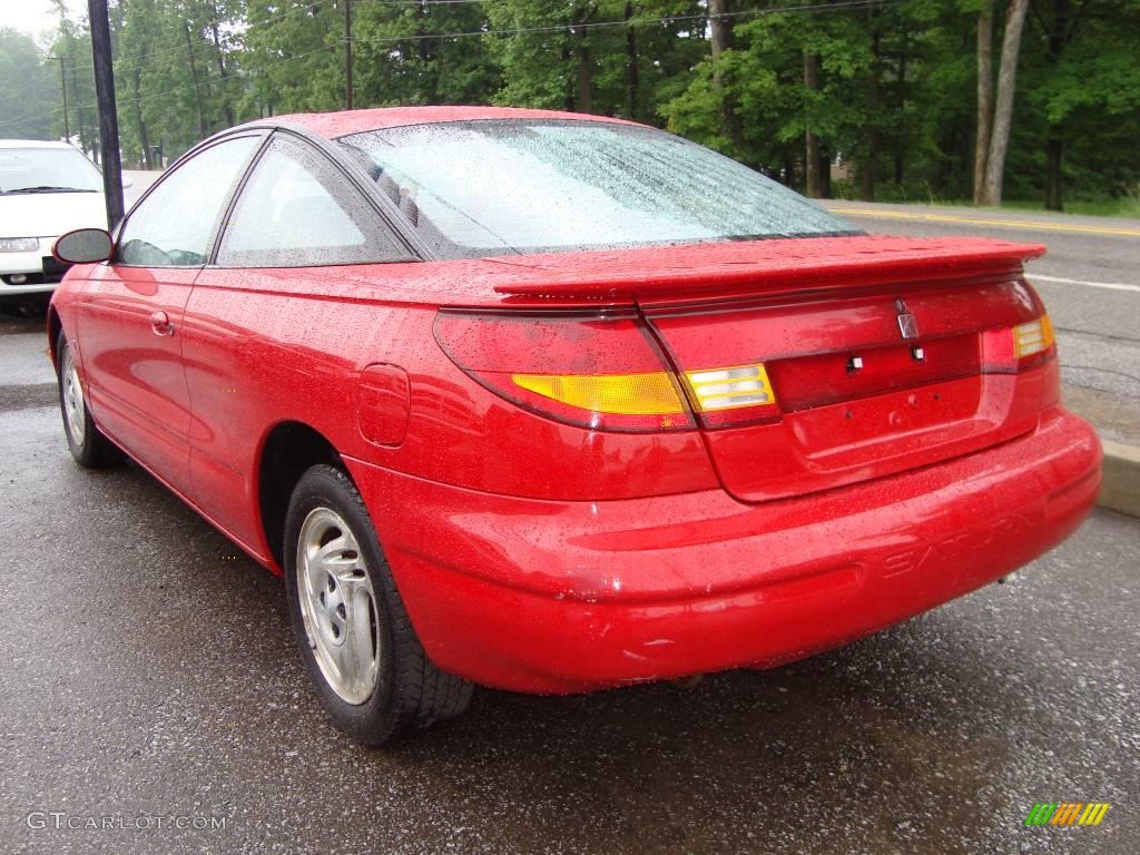 1997 S Series SC2 Coupe - Medium Red / Gray photo #7