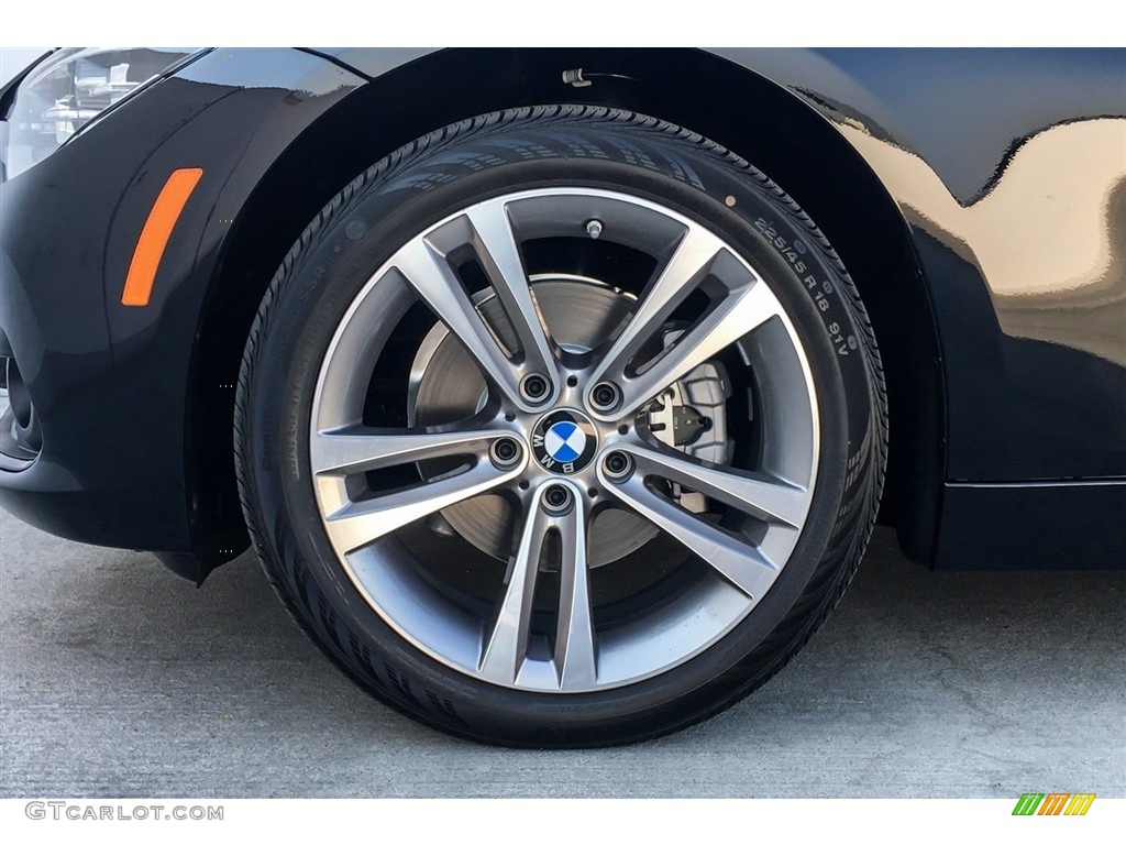 2018 3 Series 330i Sedan - Jet Black / Black photo #9