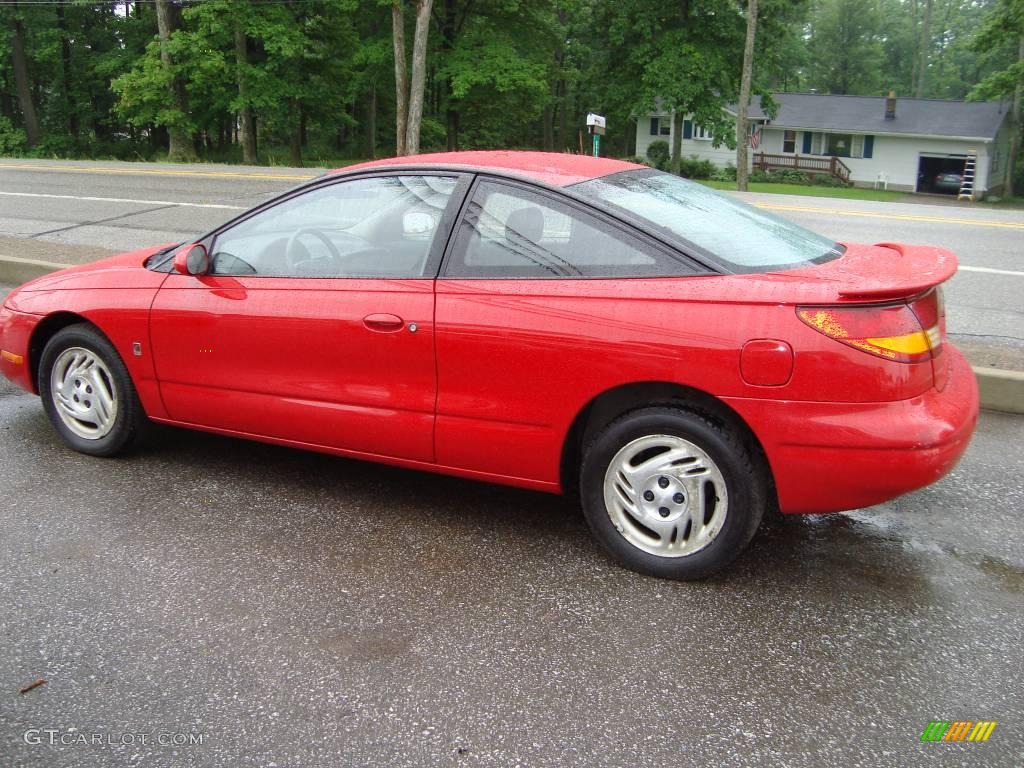 1997 S Series SC2 Coupe - Medium Red / Gray photo #8