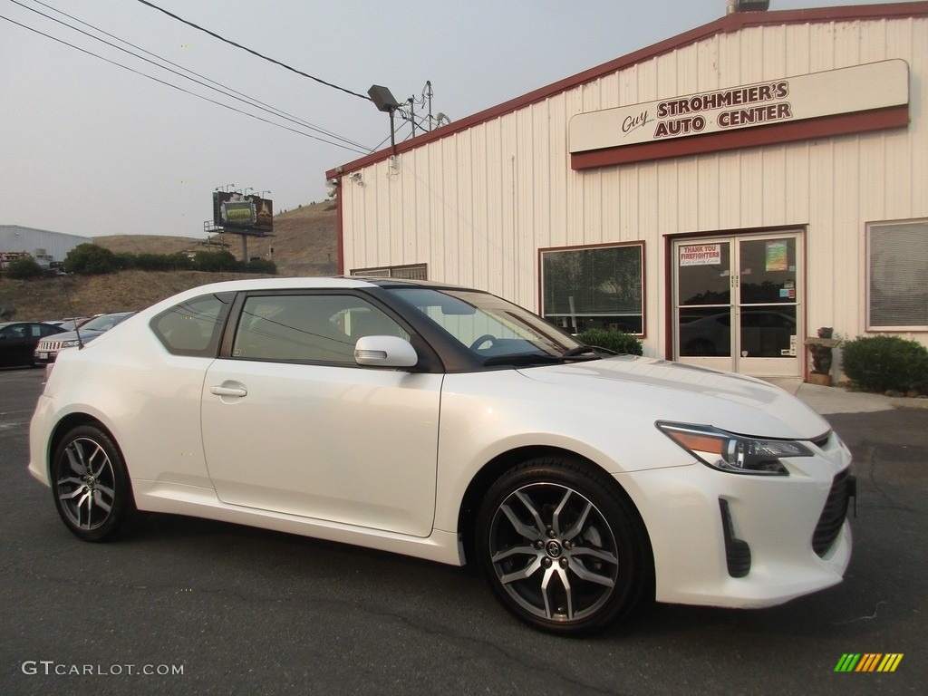 2015 tC  - Blizzard White Pearl / Dark Charcoal photo #1