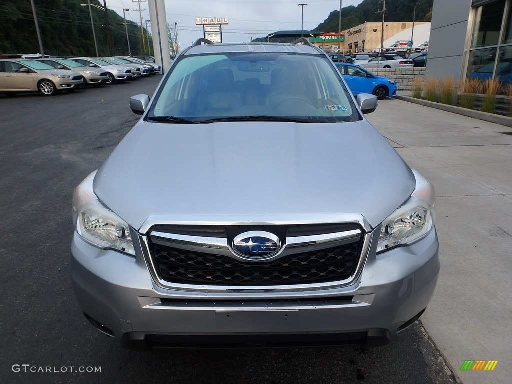 2015 Forester 2.5i Touring - Ice Silver Metallic / Black photo #8