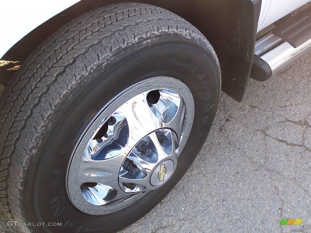 2008 Silverado 3500HD LT Crew Cab Chassis Car Hauler - Summit White / Ebony photo #29