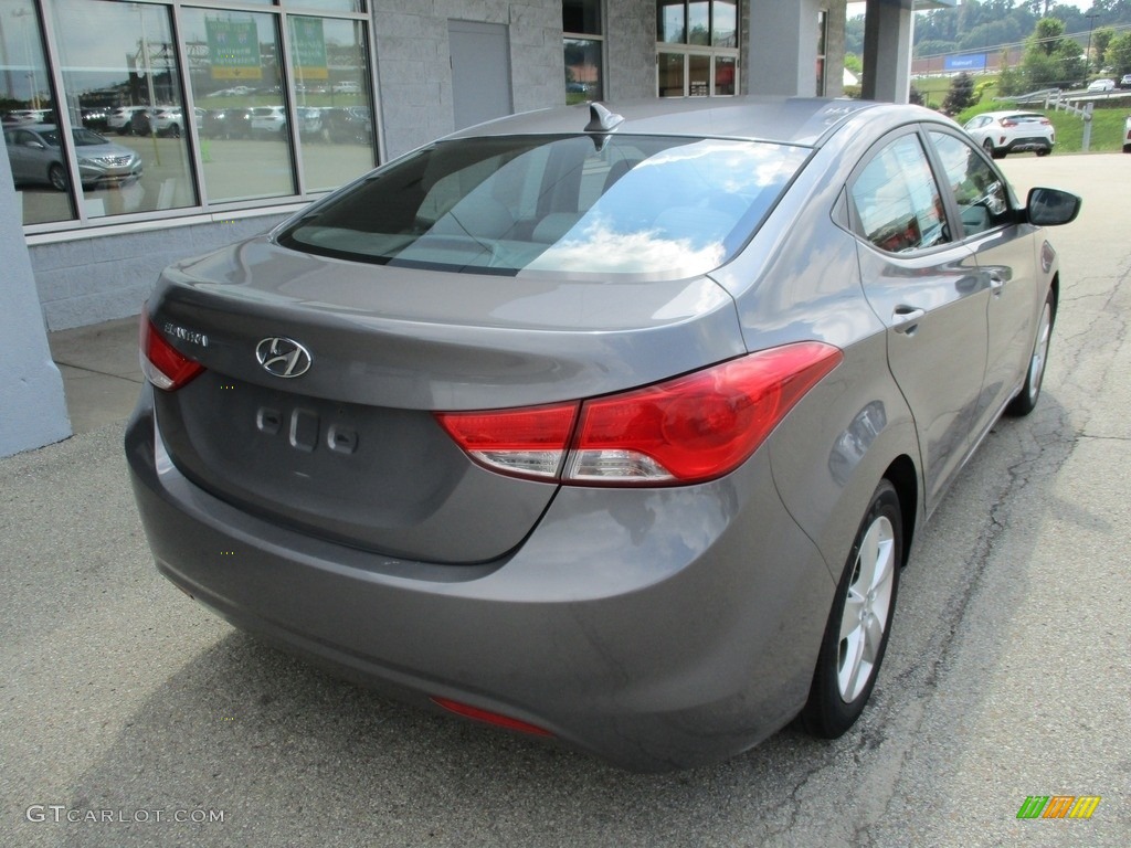 2012 Elantra GLS - Harbor Gray Metallic / Gray photo #3